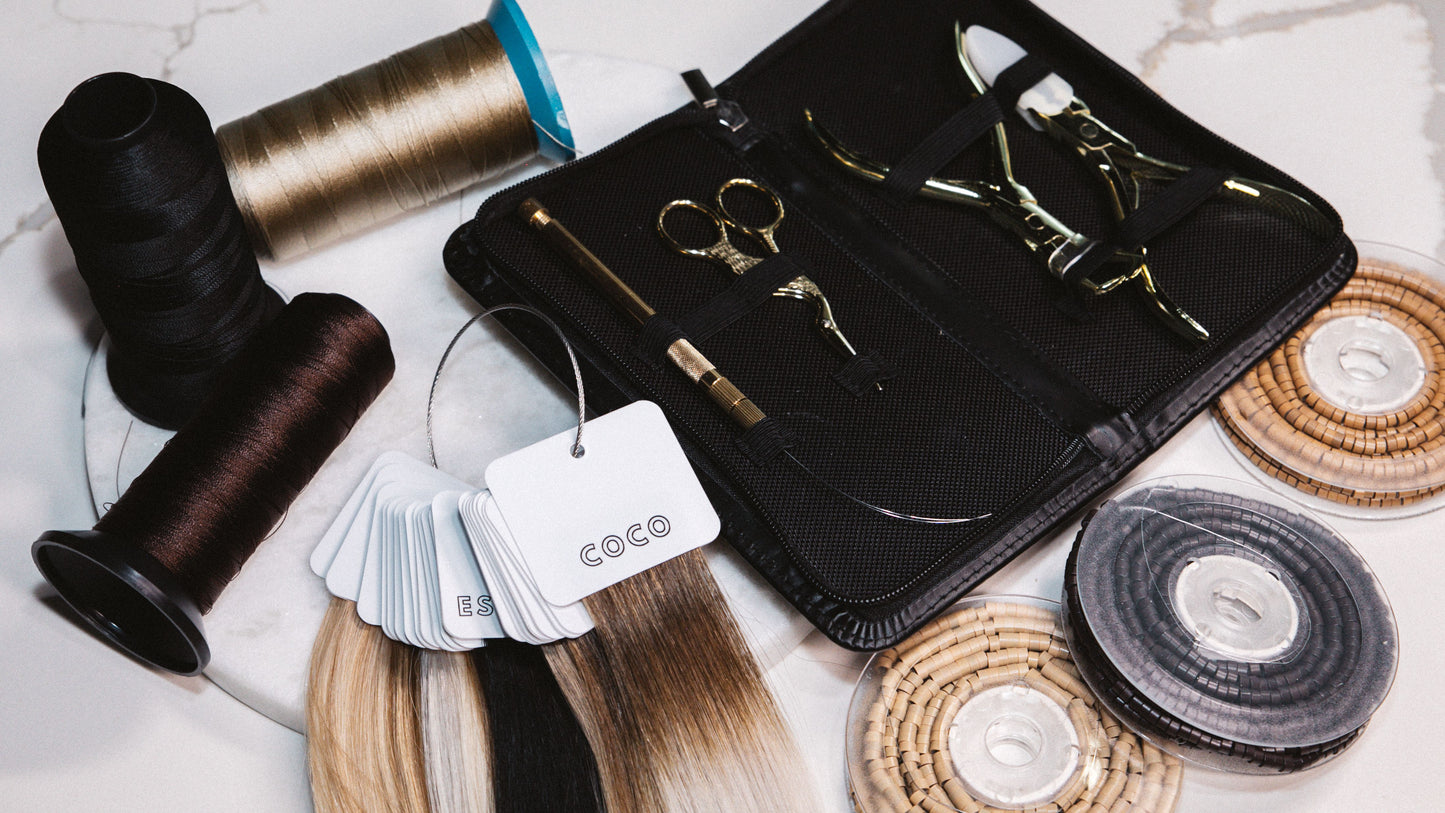 Extension Kit With Practice Hair